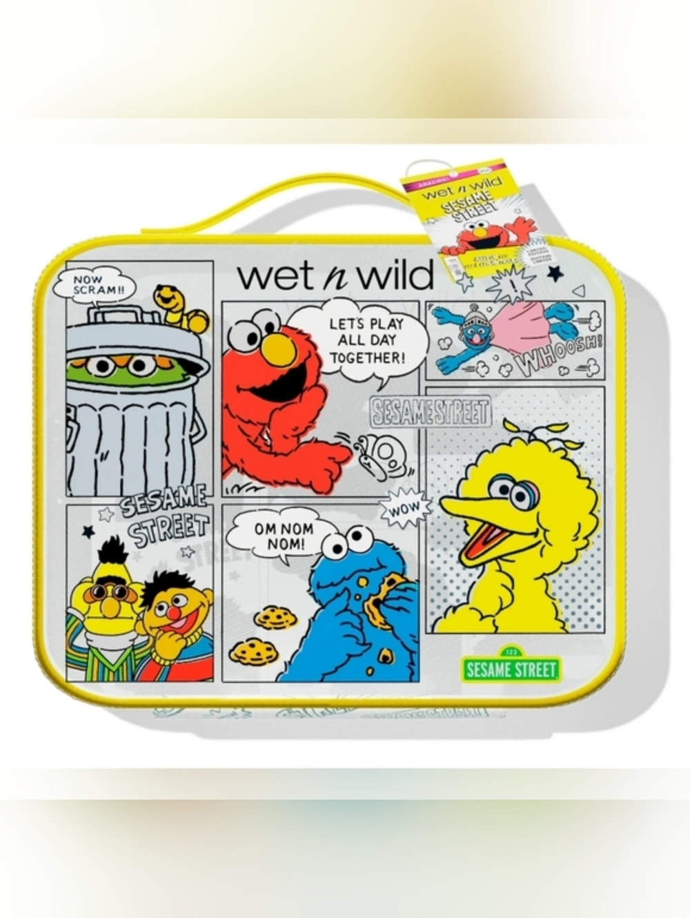 NWT Wet N Wild Sesame Street Sesame Street Limited Edition Makeup Bag
